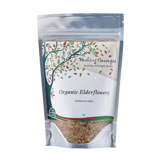 Healing Concepts Teas Healing Concepts Organic Elderflowers 40g