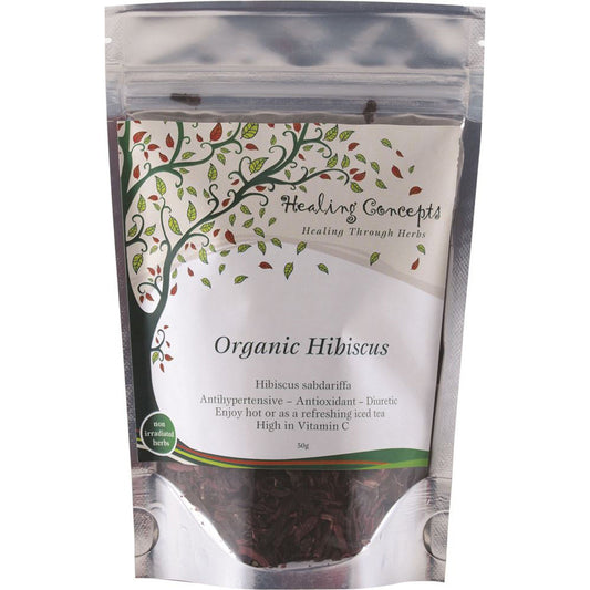 Healing Concepts Teas Healing Concepts Organic Hibiscus 50g