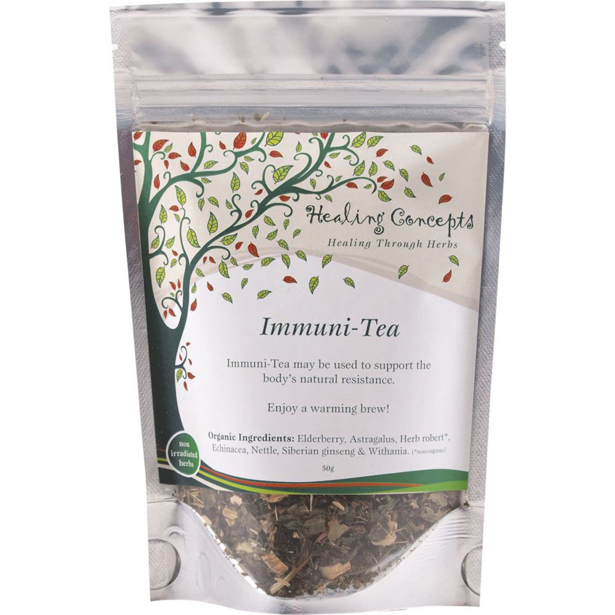 Healing Concepts Teas Healing Concepts Organic Blend Immuni-Tea 50g