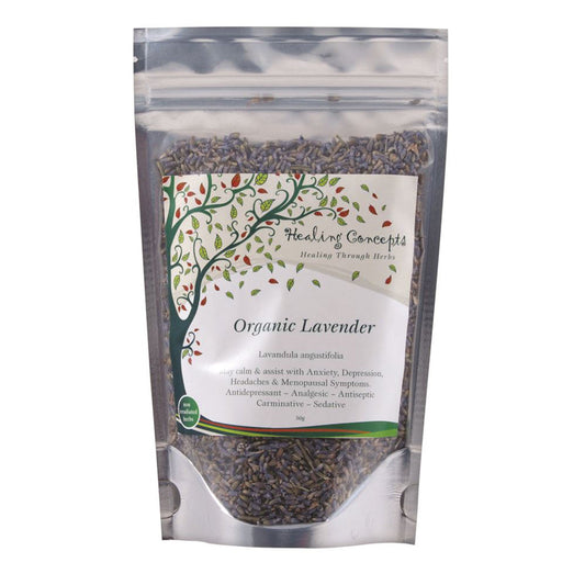 Healing Concepts Teas Healing Concepts Organic Lavender 50g