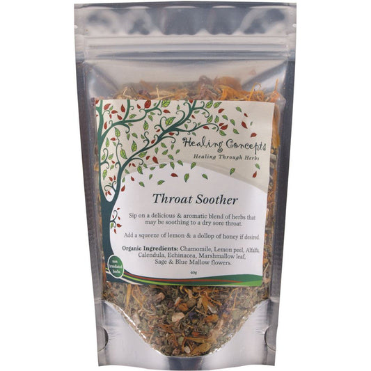 Healing Concepts Teas Healing Concepts Organic Blend Throat Soother 40g