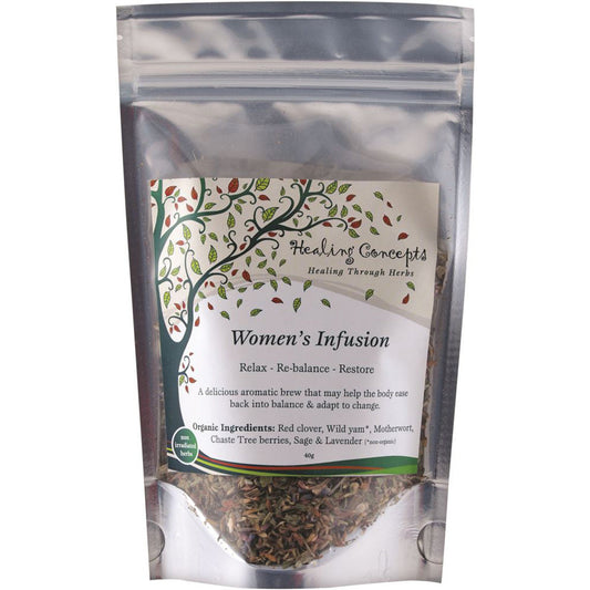 Healing Concepts Teas Healing Concepts Organic Blend Womens Infusion 40g