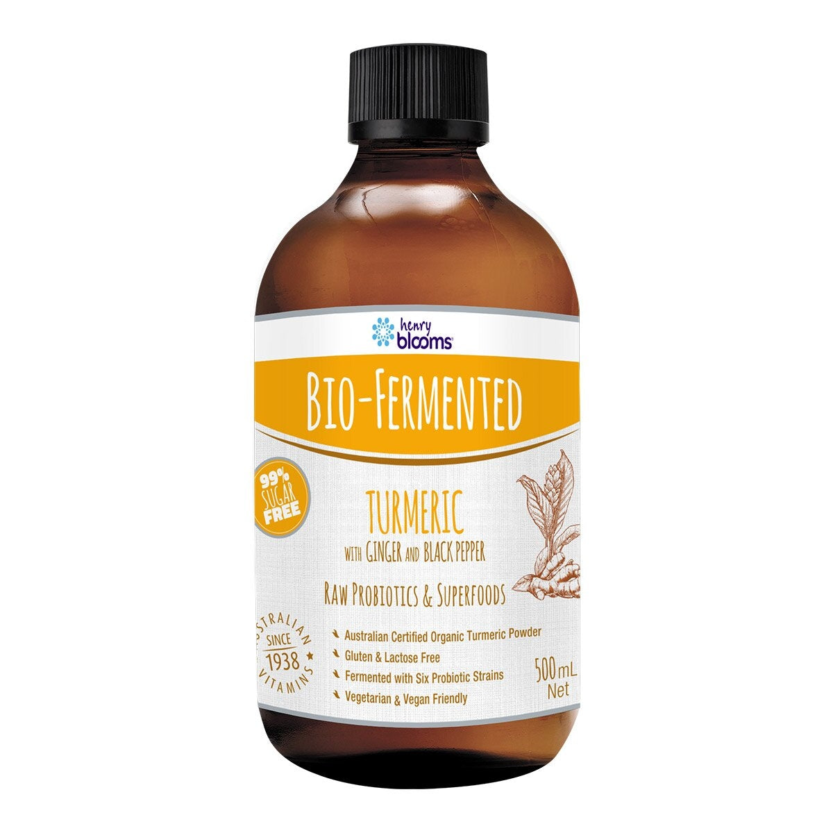 Henry Blooms Bio-Fermented Turmeric