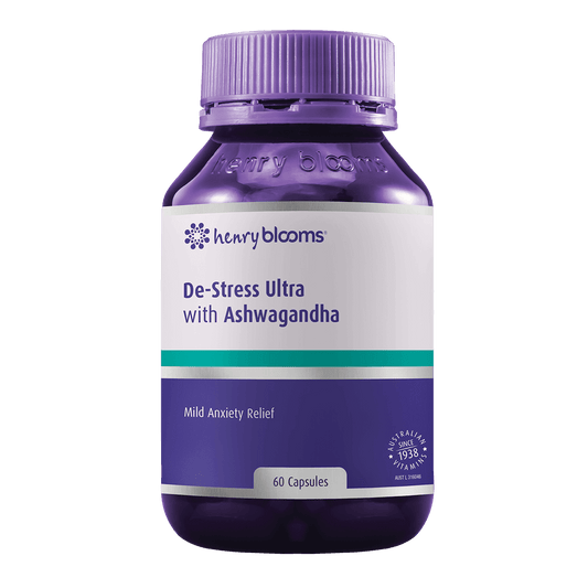 Henry Blooms De-Stress Ultra With Ashwagandha
