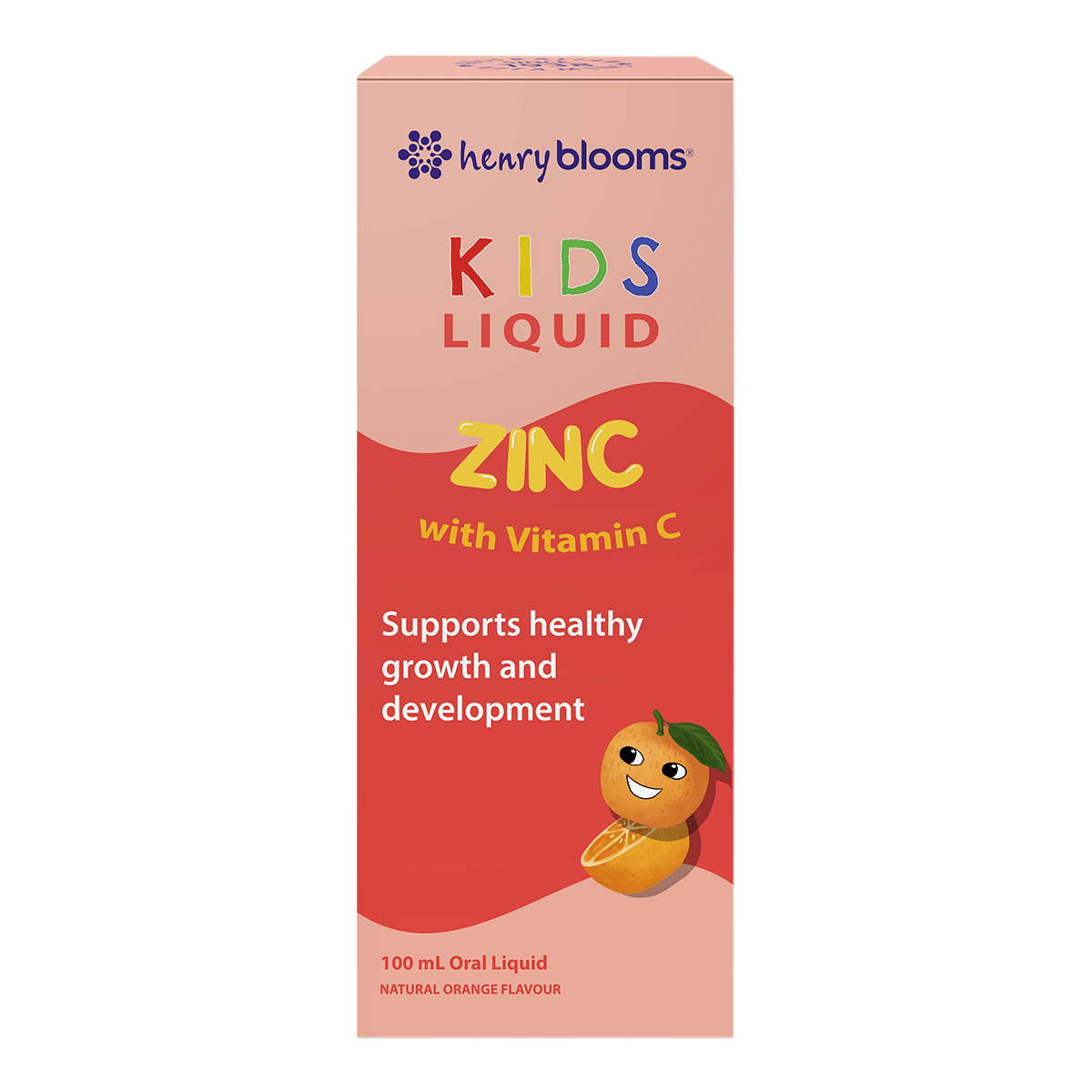 Henry Blooms Kids Liquid Zinc With Vitamin C