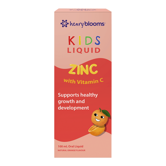 Henry Blooms Kids Liquid Zinc With Vitamin C