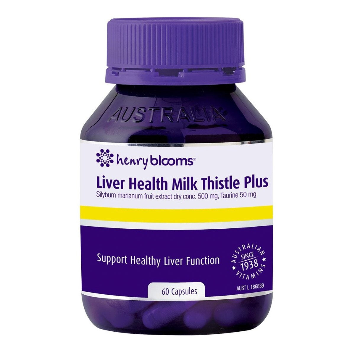 Henry Blooms Liver Health Milk Thistle Plus