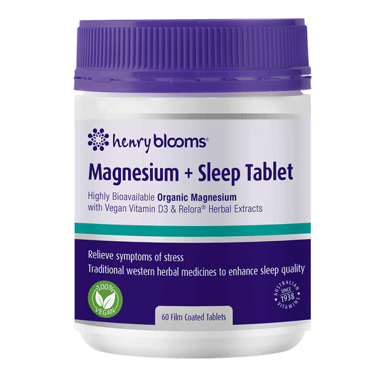 Henry Blooms Magnesium + Sleep Tablet