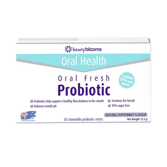 Henry Blooms Oral Fresh Probiotic Mints