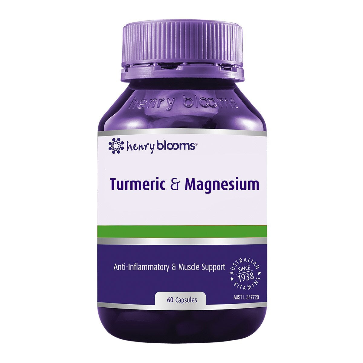 Henry Blooms Turmeric & Magnesium