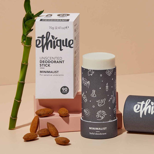 Ethique Deodorant Stick Minimalist Unscented (For Sensitive Underarms) 70g  SELL THROUGH