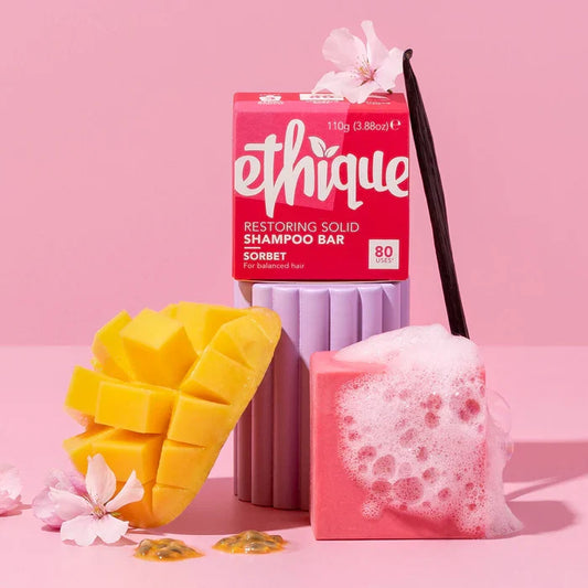 Ethique Ethique Bar Shampoo Restoring Solid Sorbet (For Balanced Hair) 110g  SELL THROUGH