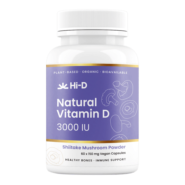 Hi-D Natural Vitamin D 3000 IU 60 caps