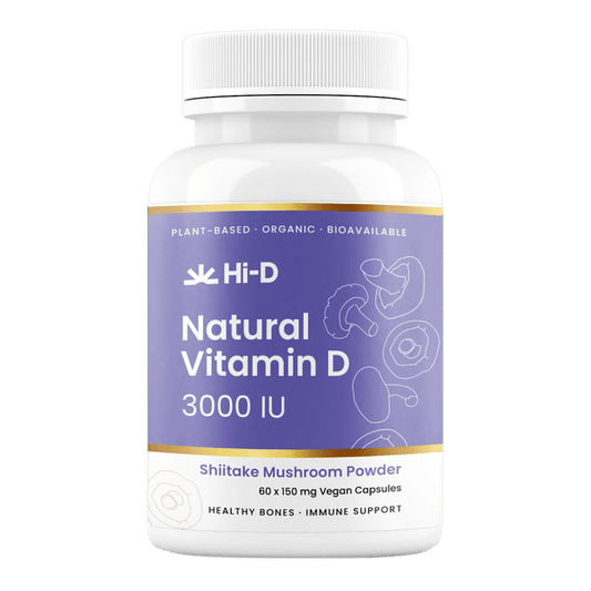 Hi-D Natural Vitamin D 3000 IU 60 caps