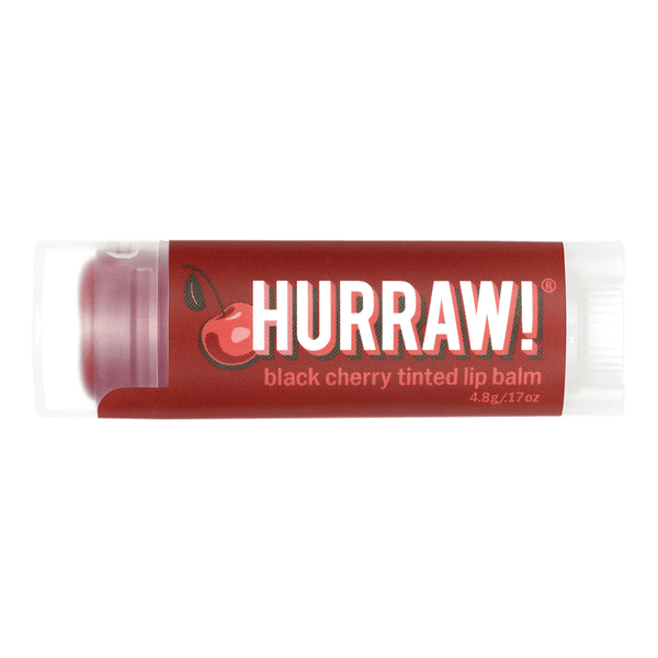 Hurraw! Black Cherry Tinted Lip Balm 5 g
