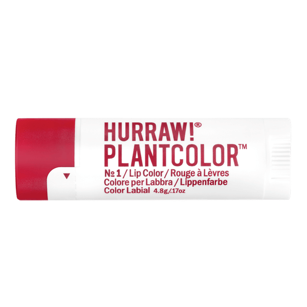 Hurraw! PLANTCOLOR (Lip Colour) 5 g No .1 (Red)