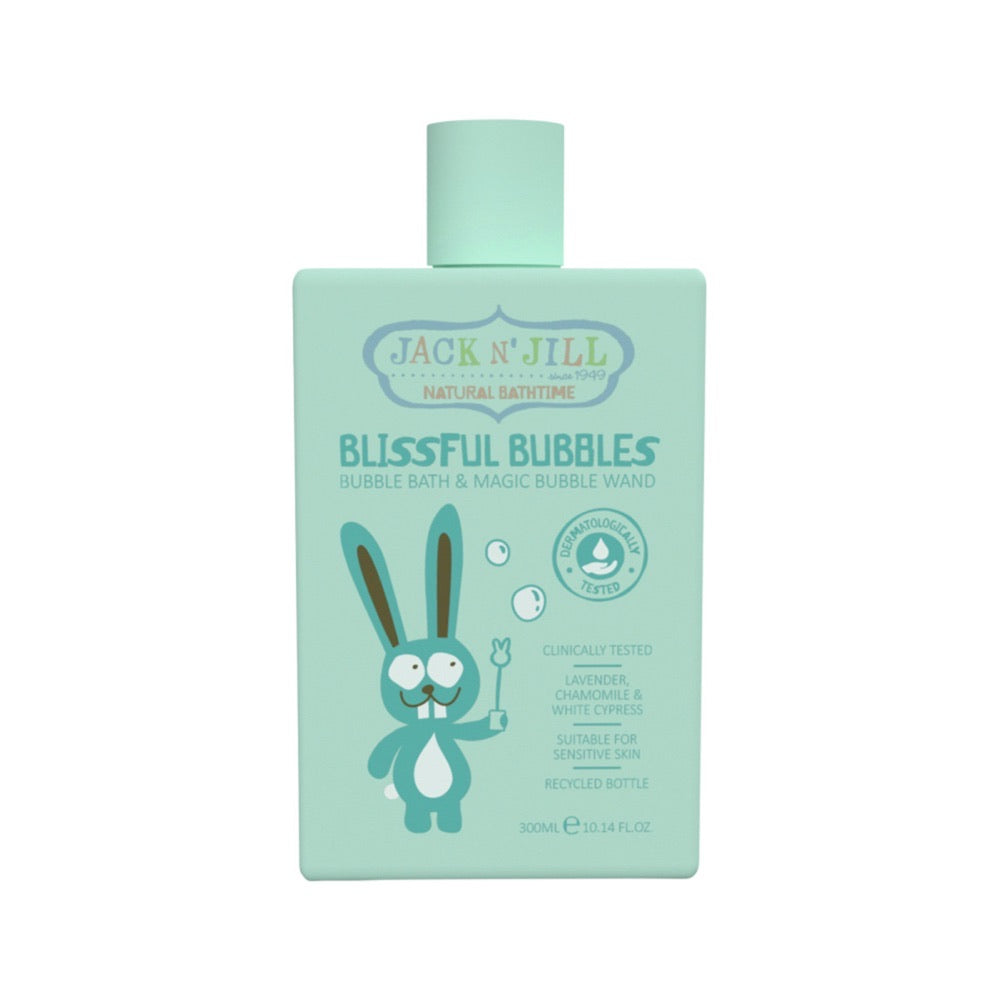 Jack N Jill Jack N Jill Natural Bathtime Blissful Bubbles (Bubble Bath & Magic Bubble Wand) 300ml