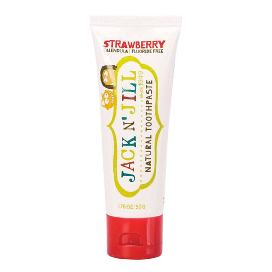 Jack N Jill Jack N Jill Natural Toothpaste with Calendula (Fluoride Free) Strawberry 50g