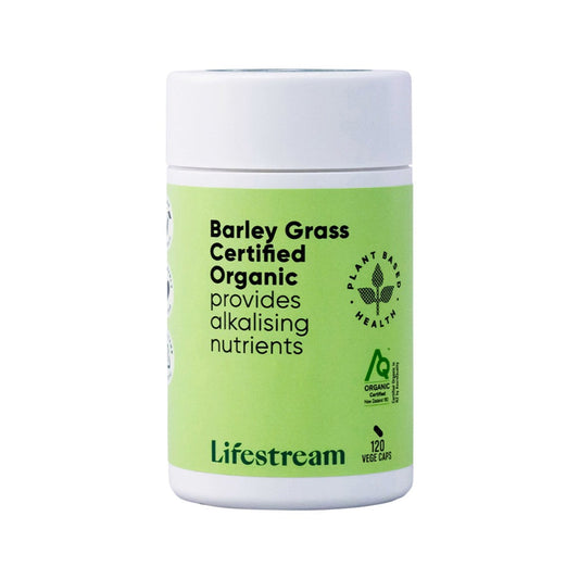 Lifestream Lifestream Barley Grass Certified Organic 120vc