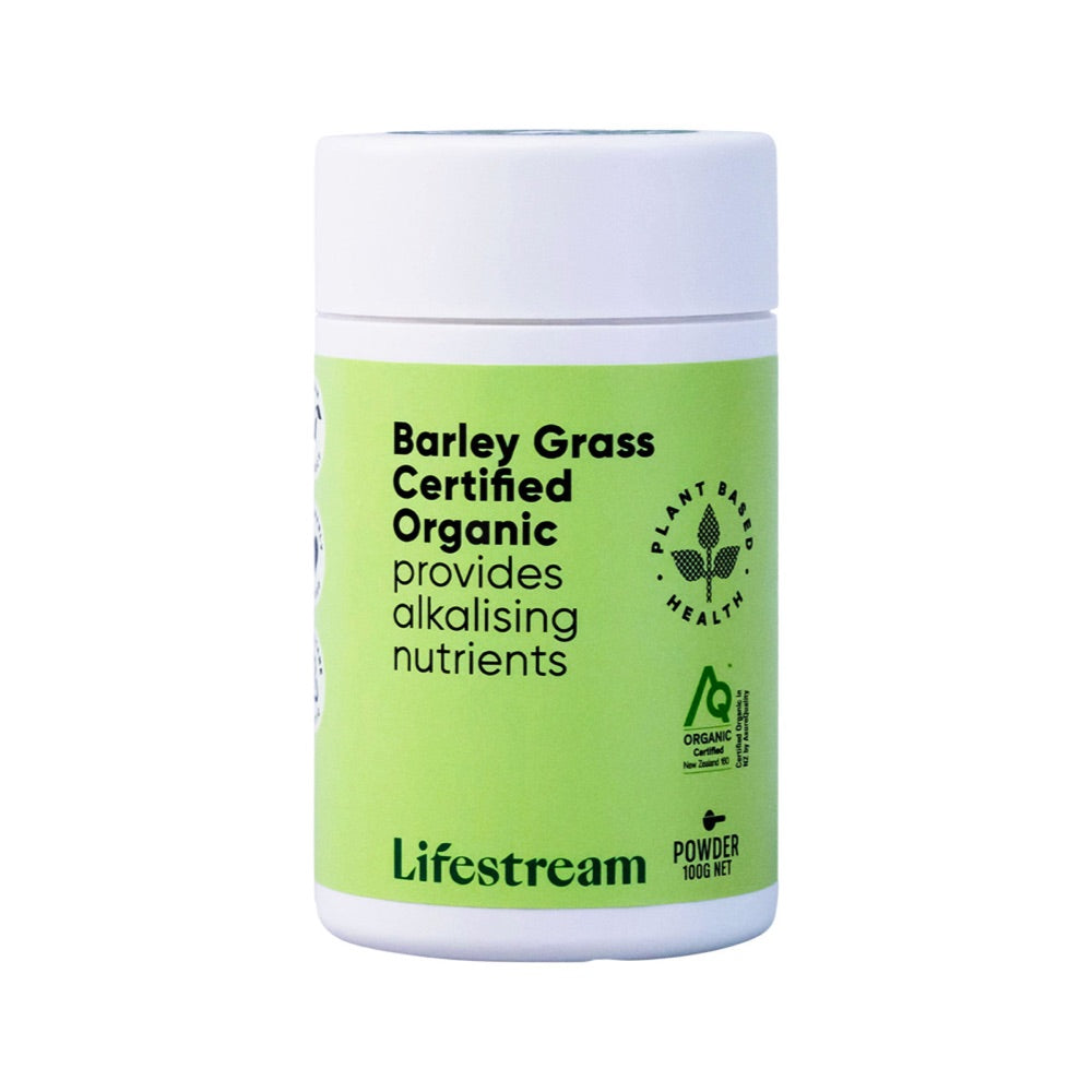 Lifestream Lifestream Barley Grass Certified Organic Powder 100g