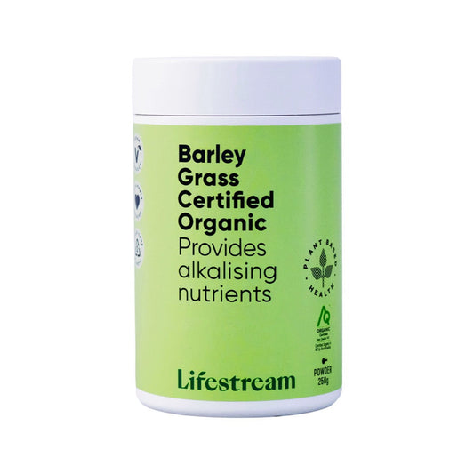 Lifestream Lifestream Barley Grass Certified Organic Powder 250g