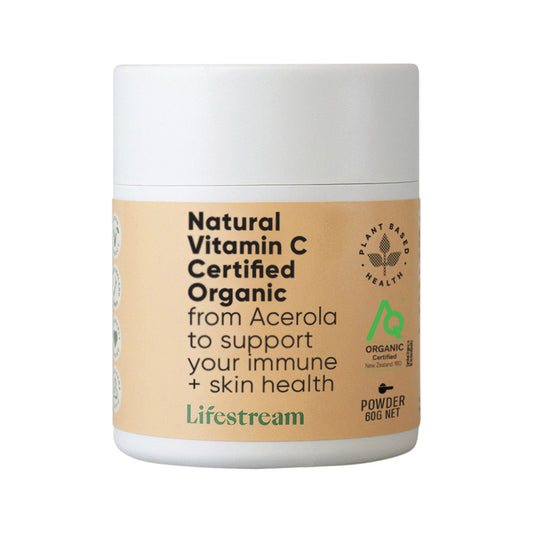Lifestream Lifestream Natural organic Vitamin C from Acerola Powder 60g