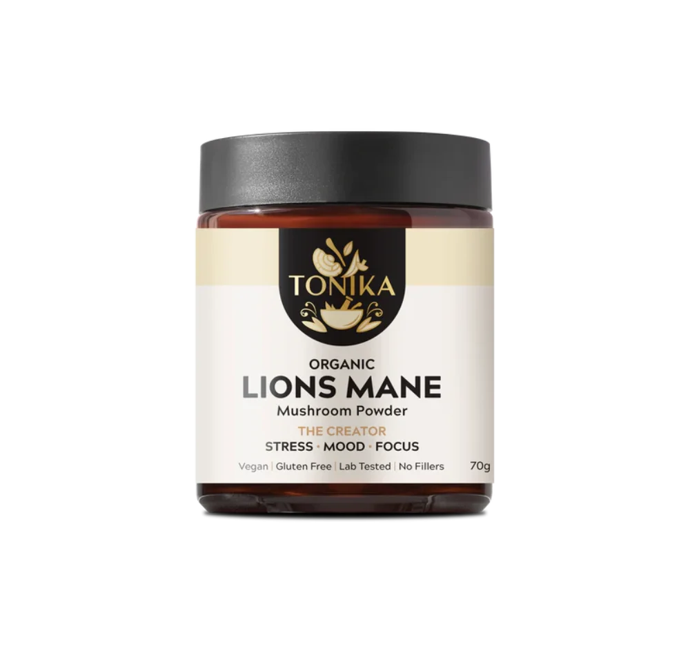 Tonika TONIKA ORGANIC MUSHROOM POWDER LIONS MANE 90G