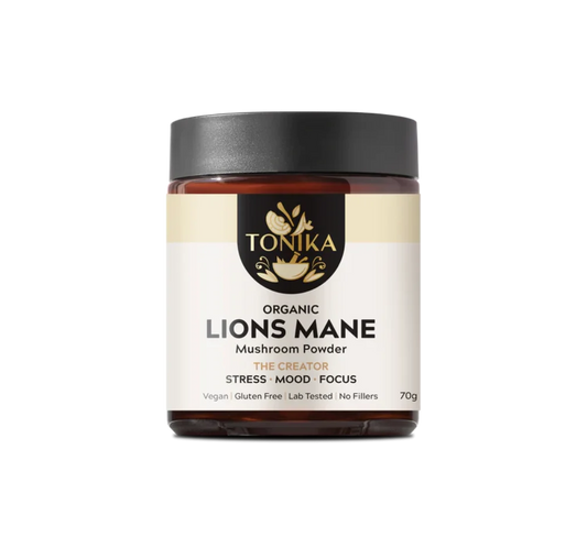 Tonika TONIKA ORGANIC MUSHROOM POWDER LIONS MANE 90G