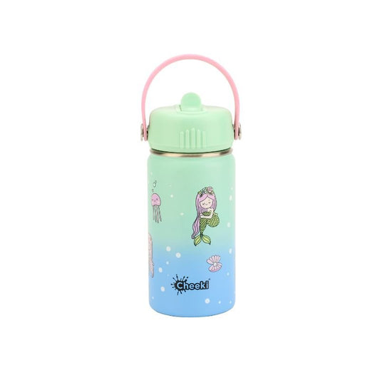 Cheeki CHEEKI INSULATED BOTTLE KIDS MERMAID 400ML