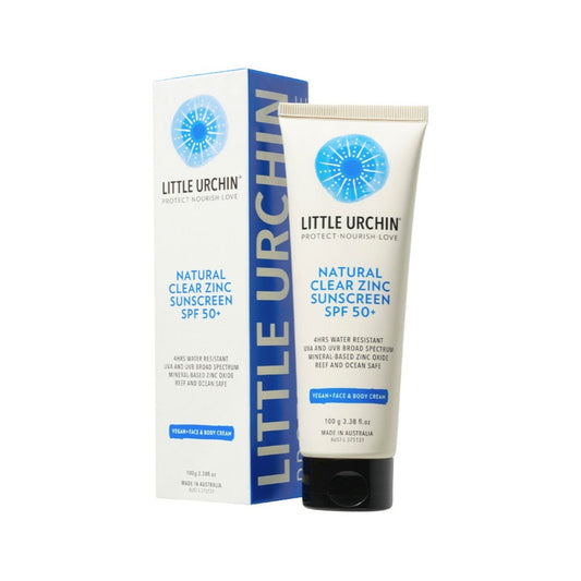 Little Urchin Little Urchin Natural Sunscreen Clear Zinc SPF 50+ 100g