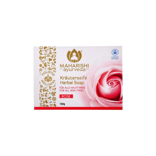 Maharishi Ayurveda MAHARISHI AYURVEDA HERBAL SOAP BAR ROSE 100G