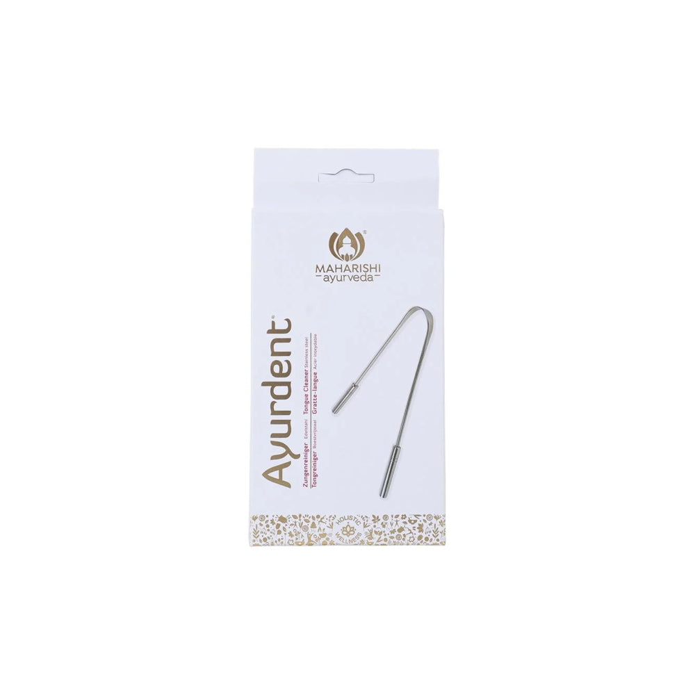 Maharishi Ayurveda MAHARISHI AYURVEDA AYURDENT TONGUE CLEANER STAINLESS STEEL