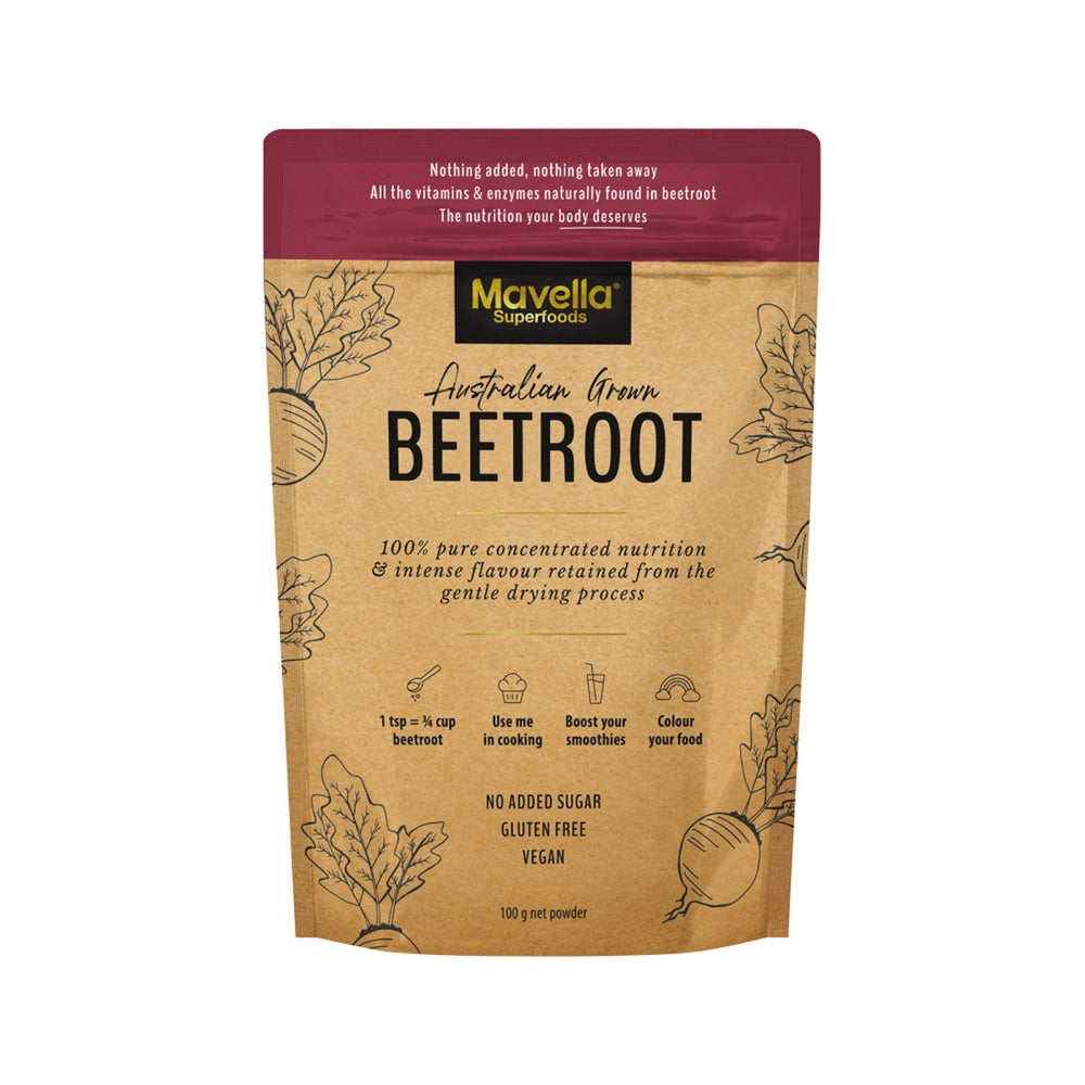 Mavella Mavella Superfoods Australian Grown Beetroot Powder 100g