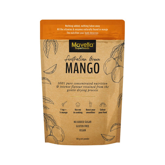 Mavella Mavella Superfoods Australian Grown Mango Powder 100g