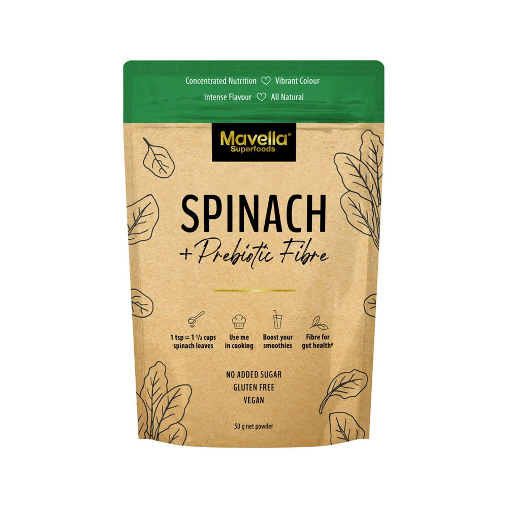 Mavella Mavella Superfoods Spinach + Prebiotic Fibre Powder 50g