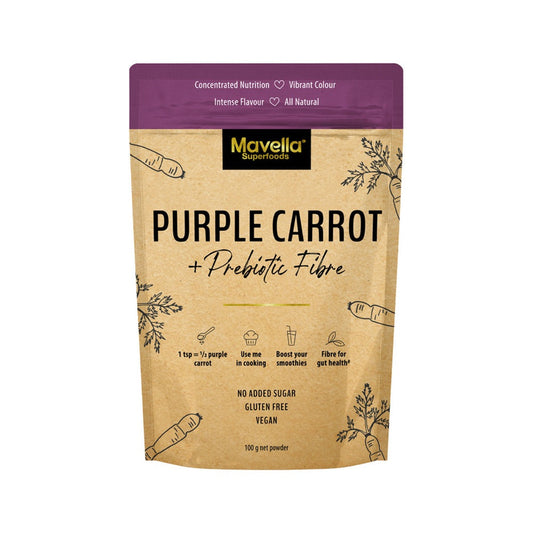 Mavella Mavella Superfoods Purple Carrot + Prebiotic Fibre Powder 100g