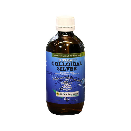 MFN Aus Medicines from nature Medicines From Nature Ultimate Colloidal Silver 100ppm 200ml