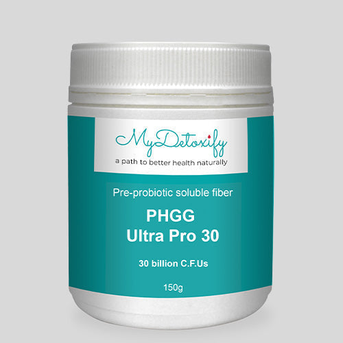 My detoxify MYDETOXIFY PARTIALLY HYDROLYSED GUAR GUM ULTRA PRO 30 150G