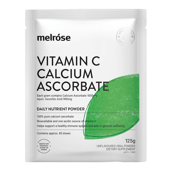 Melrose Vitamin C Calcium Ascorbate 125 g