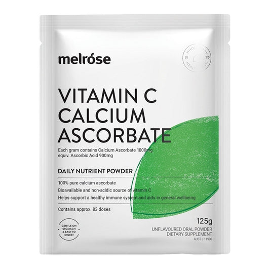 Melrose Vitamin C Calcium Ascorbate 125 g