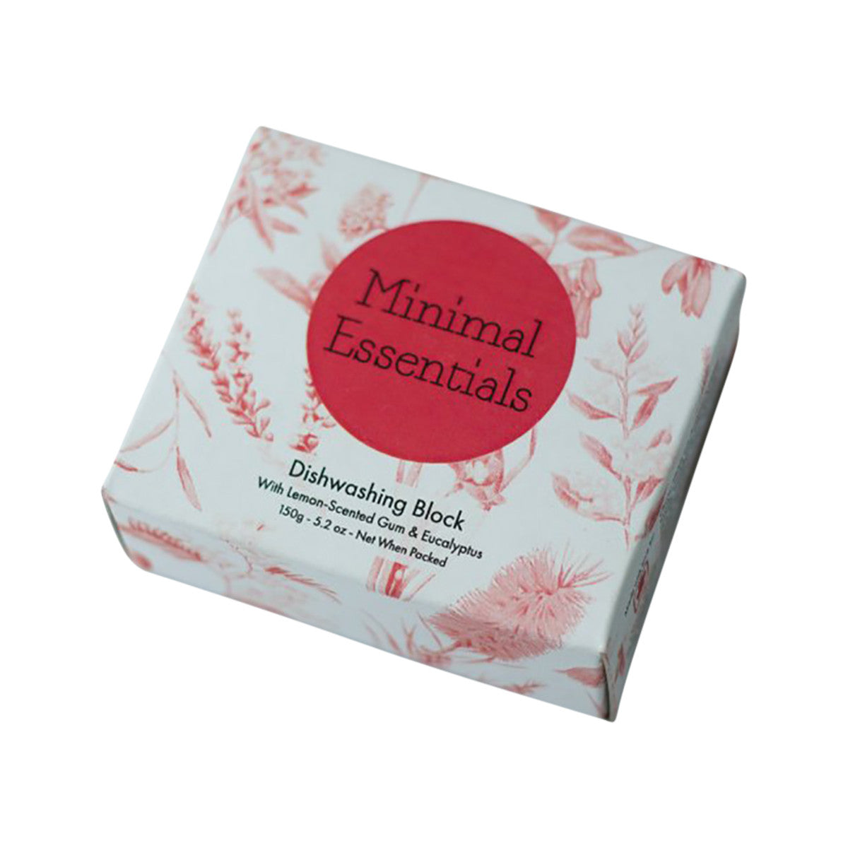 Minimal Essentials Minimal Essentials Dishwashing Block with Lemon Scented Gum & Eucalyptus 150g