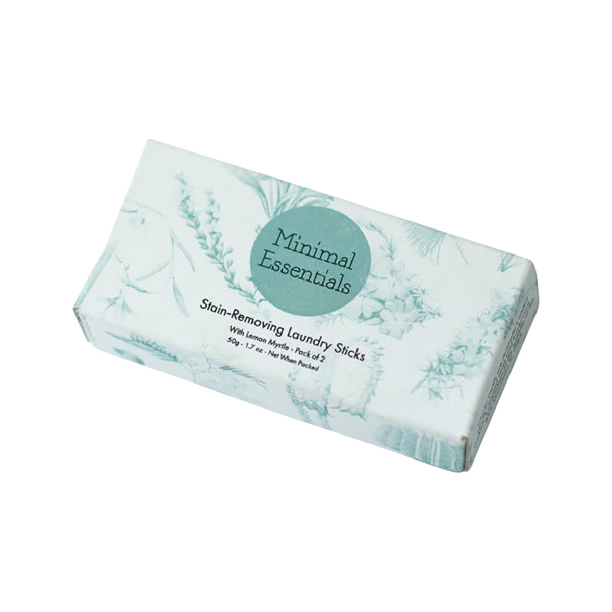 Minimal Essentials Minimal Essentials Stain-Removing Laundry Sticks with Lemon Myrtle x 2 Pack (50g net)