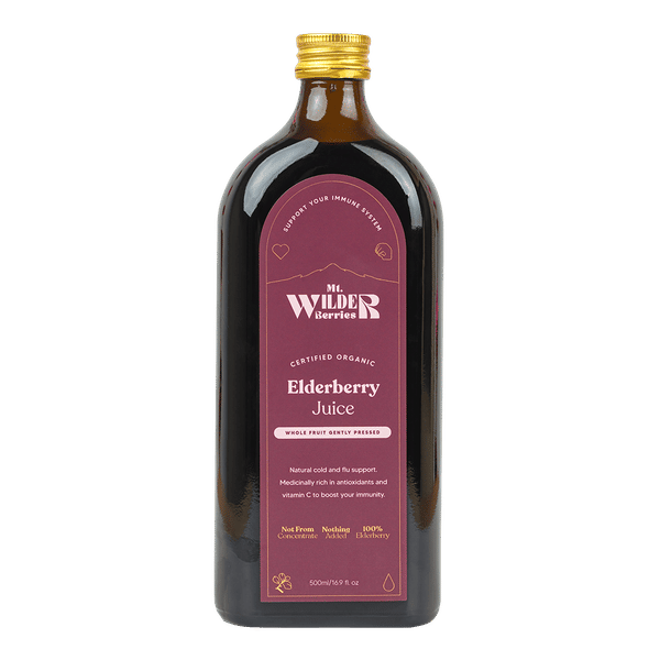 Mt. Wilder Berries Elderberry Juice 500 mL
