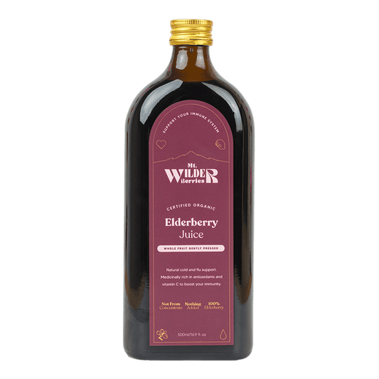 Mt. Wilder Berries Elderberry Juice 500 mL