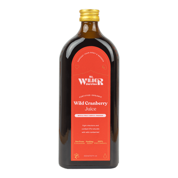 Mt. Wilder Berries Wild Cranberry Juice 500 mL