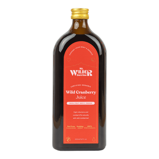 Mt. Wilder Berries Wild Cranberry Juice 500 mL