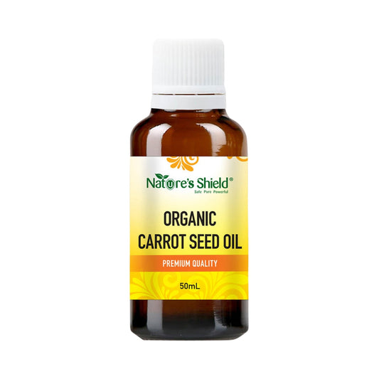NATURES SHIELD ORGANIC CARROT SEED OIL 50ML