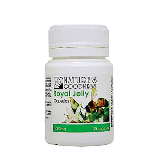 Natures Goodness Natures Goodness Royal Jelly Capsules 1000mg 30c