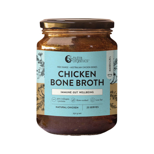Nutra Naturals Nutra Organics Bone Broth Chicken Concentrate Natural 250g