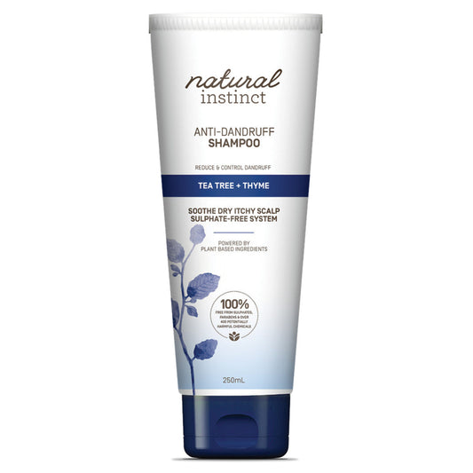 Natural Instinct Natural Instinct Anti-Dandruff (Tea Tree + Thyme) Shampoo 250ml